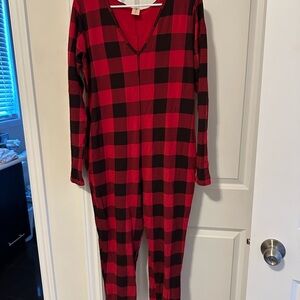 Smash + Tess Bold Plaid Jumpsuit